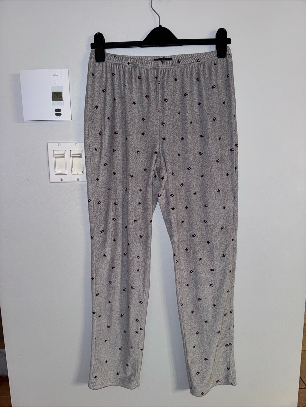 Tommy Hilfiger Patterned Womens Plush Pajama Pants